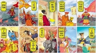 Combo Tranh truyện lịch sử Việt Nam - Phần 3 (10 quyển) - Nhiều tác giả