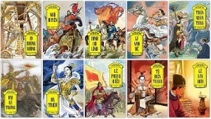 Bộ Sách Tranh truyện lịch sử Việt Nam - Phần 1 (Bộ 10 quyển)