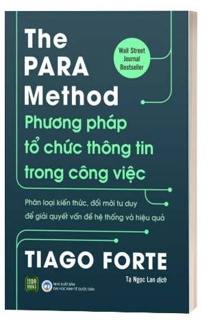 Sách The PARA Method - Phương Pháp Tổ Chức Thông Tin Trong Công Việc - Tiago Forte