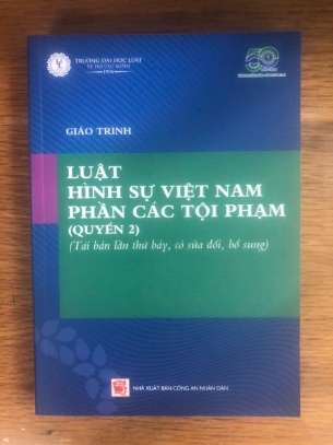 Giáo trình Luật Hình sự Việt Nam: phần các tội phạm - quyển 2 (tái bản) - Đại học Luật TP. HCM