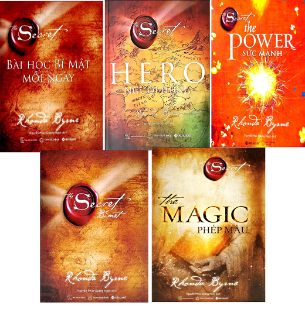 Combo (5 Cuốn sách) Bài Học Bí Mật Mỗi Ngày + Hero - Người Hùng + The Power - Sức Mạnh + The Secret - Bí Mật + The Magic - Phép Màu (Bìa Cứng) Rhonda Byrne