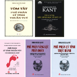 Combo (5 Cuốn Sách) Phê Phán Lý Tính Thuần Túy Của Immanuel Kant + Tóm Tắt Phê Phán Lý Tính Thuần Túy + Đặt Cơ Sở Cho Siêu Hình Học Về Đức Lý + Phê Phán Năng Lực Phán Đoán + Phê Phán Lý Tính Thực Hành (Bìa Cứng)