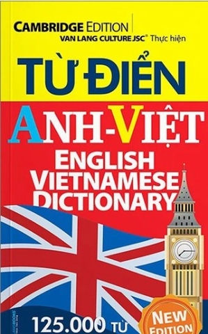 Từ Điển Anh-Việt 125.000 Từ (Tái Bản 2024)