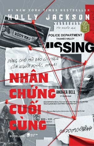Sách Nhân Chứng Cuối Cùng của tác giả Holly Jackson