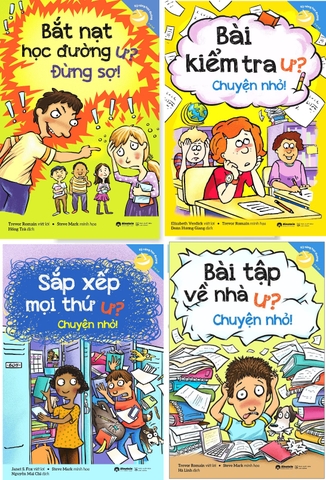 Combo 4 cuốn sách: Kỹ Năng Học Đường - Tái bản 2023