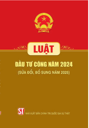 Luật - Đầu tư công năm 2024 (sửa đổi, bổ sung năm 2025)