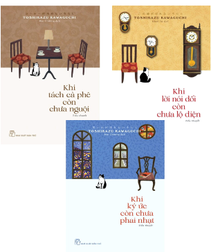 Combo (3 Cuốn Sách) Khi Ký Ức Còn Chưa Phai Nhạt + Khi Tách Cà Phê Còn Chưa Nguội + Khi Lời Nói Dối Còn Chưa Lộ Diện (Toshikazu Kawaguchi)