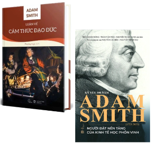 Combo (2 Cuốn Sách) Luận về cảm thức đạo đức + Kỷ Yếu 300 Năm Adam Smith (1723-2023)