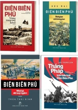 Combo (4 Cuốn Sách) Điện Biên Phủ - Nhớ Lại Để Suy Ngẫm - Thời Gian Và Không Gian - Những Trang Vàng Lịch Sử - Thắng Pháp Trên Bầu Trời Điện Biên Phủ