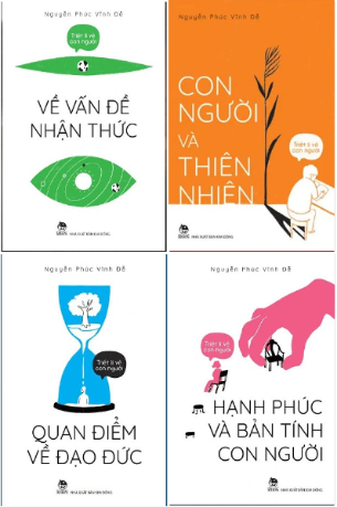 Sách Triết Lý Về Con Người (Bộ 4 cuốn) của tác giả Nguyễn Phúc Vĩnh Đễ