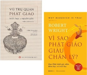 Combo (2 Cuốn Sách) Vũ Trụ Quan Phật Giáo (Triết Học Và Nguồn Gốc) - Vì Sao Phật Giáo Giàu Chân Lý (Đạo Phật Dưới Góc Nhìn Khoa Học Và Triết Học) - Robert Wright, Akira Sadakata