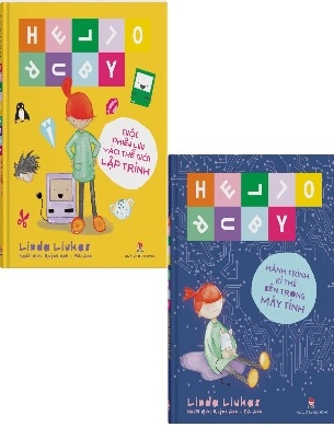 Combo sách: Hello Ruby - Hành Trình Kì Thú Bên Trong Máy Tính - Cuộc Phiêu Lưu Vào Thế Giới Lập Trình ( Bìa Cứng) - Bộ 2 cuốn của tác giả Linda Liukas