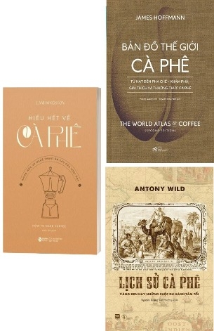 Combo (3 Cuốn Sách) Lịch Sử Cà Phê - Bản Đồ Thế Giới Cà Phê - Hiểu Hết Về Cà Phê của nhiều tác giả