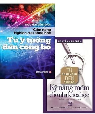 Combo (2 Cuốn Sách) Từ Nghiên Cứu Đến Công Bố, Kỹ Năng Mềm Cho Nhà Khoa Học - Cẩm Nang Nghiên Cứu Khoa Học, Từ Ý Tưởng Đến Công Bố - Nguyễn Văn Tuấn