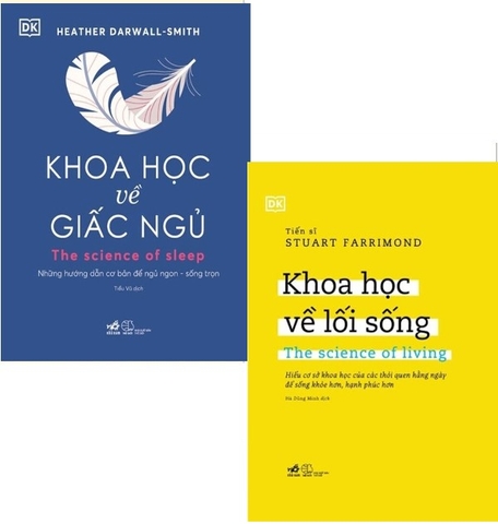 Combo (2 Cuốn Sách) Khoa Học Về Lối Sống - Khoa Học Về Giấc Ngủ (Bìa Cứng) - Stuart Farrimond, Heather Darwall-Smith