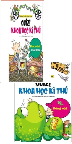 Combo (2 Cuốn Sách) Quiz! Khoa Học Kì Thú - Động Vật -  Phát Minh Phát Kiến - Do, Ki-sung
