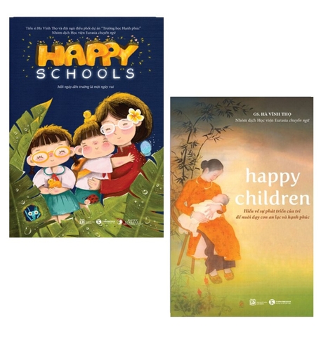 Combo Sách: Happy School - Happy Children (Bộ 2 cuốn) - Hà Vĩnh Thọ