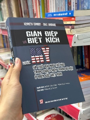 sách Gián điệp và biệt kích: Nước Mỹ đã thất bại như thế nào trong cuộc chiến tranh bí mật ở miền Bắc Việt Nam của tác giả Kenneth Conboy, Dale Andradé