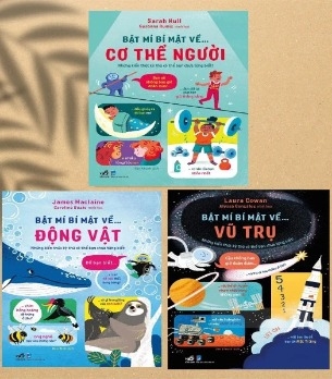 Combo Sách Bật Mí Bí Mật Về... Vũ Trụ - Động Vật - Cơ Thể Người (Bộ 3 Cuốn) của nhiều tác giả Nhiều Tác Giả