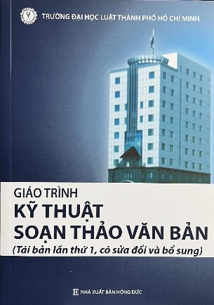 sách Giáo trình Kỹ thuật soạn thảo văn bản (tái bản)