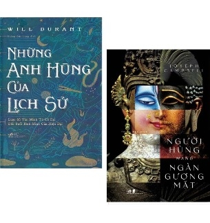 Combo (Sách Bìa Cứng) Người Hùng Mang Ngàn Gương Mặt - Những Anh Hùng Của Lịch Sử (Bộ 2 Cuốn) - Joseph Campbell, Will Durant