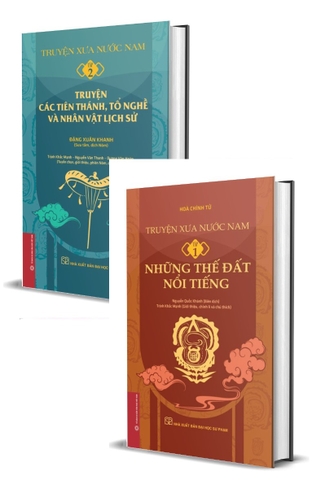 Combo (Sách Bìa Cứng) Truyện Xưa Nước Nam (Bộ 2 Tập) -  Đặng Xuân Khanh, Hoà Chính Tử 