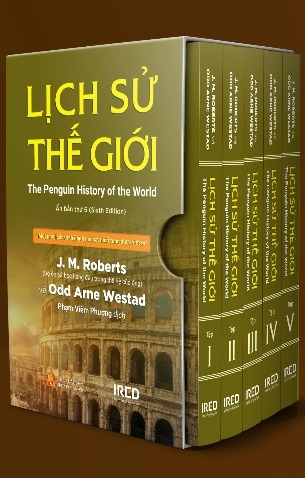 Bộ Sách Bìa Cứng Lịch Sử Thế Giới - The Penguin History of the World (Bộ Hộp 5 tập) của tác giả J. M. Roberts và Odd Arne Westad 