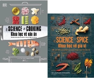 Combo (2 Cuốn Sách) Khoa Học Về Nấu Ăn - Khoa Học Về Gia Vị (Bìa Cứng) - Tiến sĩ Stuart Farrimond, DK