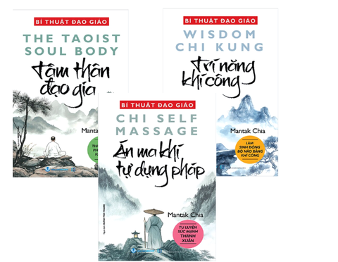 (Combo 3 Cuốn Sách) Bí Thuật Đạo Giáo: Tâm Thân Đạo Gia + Trí Năng Khí Công + Án Ma Khí Tự Dụng Pháp (Mantak Chia)