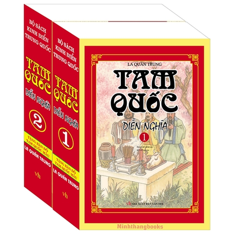 Bộ Sách Tam Quốc Diễn Nghĩa - Bìa Cứng (Bộ 2 Tập) (Tái Bản 2023)