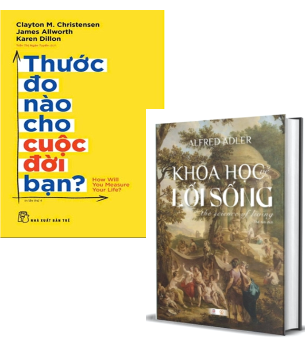 Combo (2 Cuốn Sách) Thước Đo Nào Cho Cuộc Đời Bạn + Khoa Học Về Lối Sống