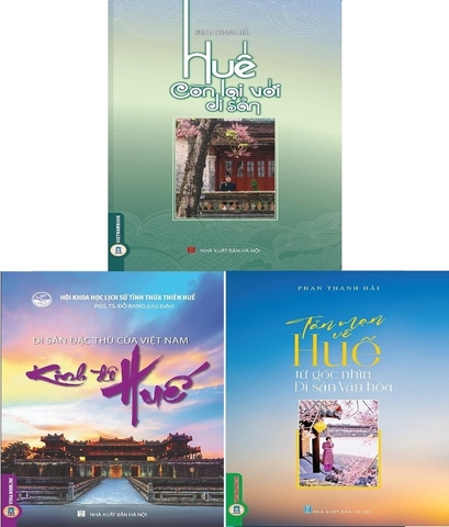 Sách Combo (3 cuốn)Huế Còn Lại Với Di Sản+Di Sản Đặc Thù Của Việt Nam+Tản Mạn Về Huế Từ Góc Nhìn Di Sản Văn Hóa