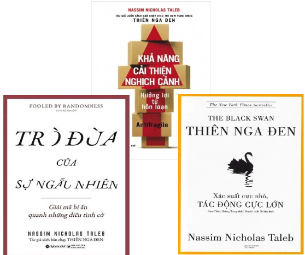 Combo (3 Cuốn Sách) Khả Năng Cải Thiện Nghịch Cảnh - Thiên Nga Đen - Trò Đùa Của Sự Ngẫu Nhiên (Nassim Nicholas Taleb)