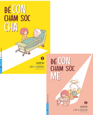 Combo Sách Để Con Chăm Sóc Mẹ - Để Con Chăm Sóc Cha ( Bộ 2 Cuốn) - Miew