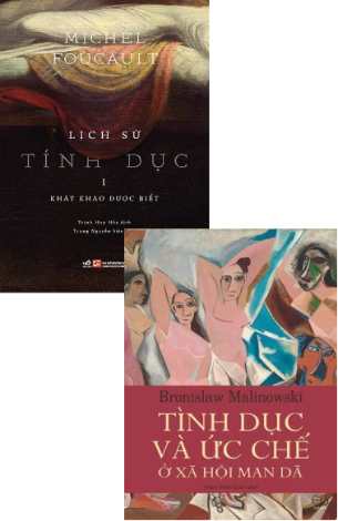 Combo (2 Cuốn Sách) Lịch Sử Tính Dục (Tập 1) - Tình dục và ức chế tình dục ở xã hội dã man - Bronislaw Kaspar Malinowski, Michel Foucault