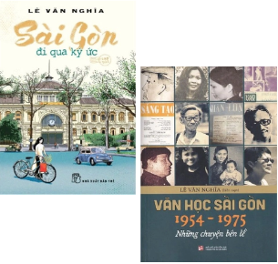 Combo (2 Cuốn Sách)  Sài Gòn Đi Qua Ký Ức - Văn Học Sài Gòn 1954-1975 - Những Chuyện Bên Lề (Lê Văn Nghĩa)