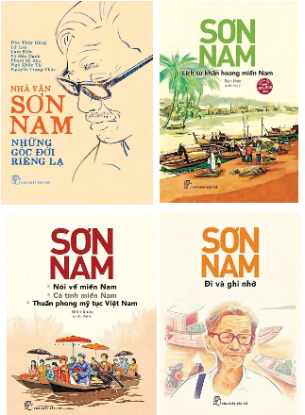 Combo (4 cuốn sách) Nhà Văn Sơn Nam:  Những Góc Đời Riêng Lạ - Đi Và Ghi Nhớ - Lịch Sử Khai Khẩn Miền Nam (Biên Khảo) - Nói Về Miền Nam (Cá Tính Miền Nam) – (Thuần Phong Mỹ Tục Việt Nam) - Nhiều tác giả