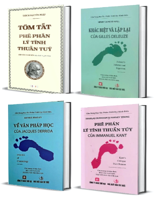 Combo (4 Cuốn Sách) Tóm tắt Phê phán lý tính thuần túy + Về Văn Pháp Học Của Jacques derrida + Khác Biệt Và Lặp Lại Của Gilles Deleuze + Phê Phán Lý Tính Thuần Túy Của Immanuel Kant (Bìa Cứng)