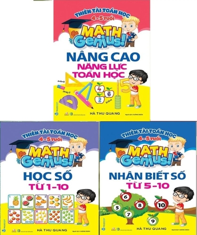 Combo 3 (cuốn) Thiên Tài Toán Học
