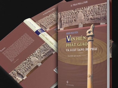 Sách Khởi Nguyên Văn Hiến Phật Giáo Và Luật Tạng Bộ Phái - E. Frauwallner (Bìa cứng)