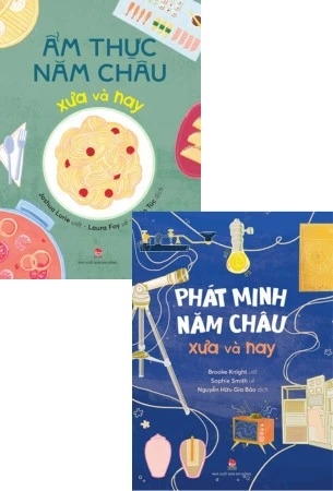 Combo Sách Ẩm Thưc Năm Châu - Phát Minh Năm Châu - Xưa Và Nay (Bộ 2 Cuốn) của tác giả Joshua Lurie