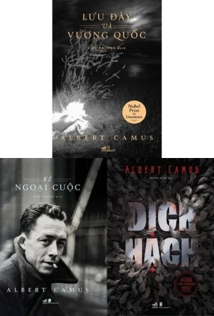 Combo Sách Lưu Đày Và Vương Quốc - Kẻ Ngoại Cuộc - Dịch Hạch (Bộ 3 cuốn) - Albert Camus