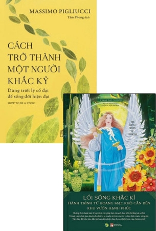 Combo (2 Cuốn Sách) Lối Sống Khắc Kỉ - Cách Trở Thành Một Người Khắc Kỷ - Massimo Pigliucci, Jonas Salzgeber