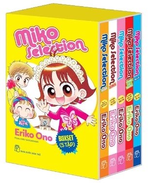 Sách Boxset Nhóc Miko - Cô Bé Nhí Nhảnh - Miko Selection (Bộ 5 Tập) - Eriko Ono