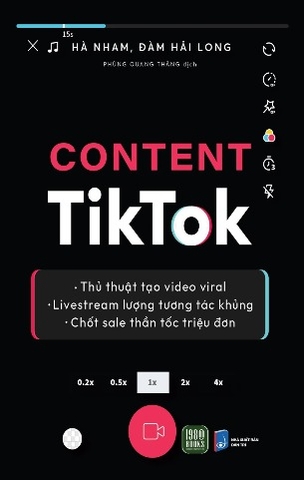 Sách Content TikTok - Hà Nham, Đàm Hải Long