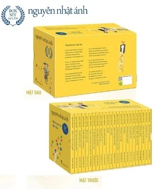 Thời Thơ Ấu Dài Lâu - Nguyễn Nhật Ánh - Boxset 24 Cuốn - Phiên Bản Vàng Ấm Áp - Nguyễn Nhật Ánh