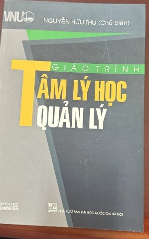 sách Giáo Trình Tâm Lý Học Quản Lý của tác giả Nguyễn Hữu Thụ (Chủ Biên)