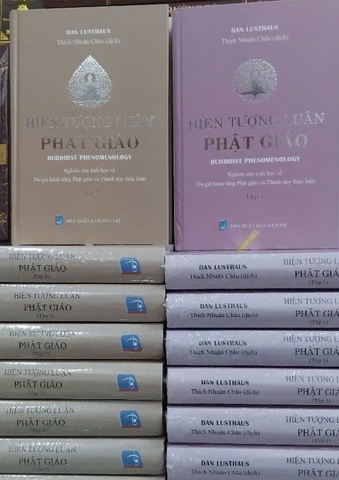 (Bộ Sách Bìa Cứng) Hiện Tượng Luận Phật Giáo (Bộ 2 Cuốn) Dan Lusthaus