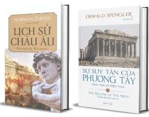 Combo (2 Cuốn Sách) Lịch Sử Châu Âu + Sự Suy Tàn Của Phương Tây (Tập 1) Hình Thái Và Hiện Thực (Bìa Cứng) Norman Davies, Oswald Spengler