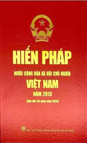 Hiến Pháp Nước Cộng Hòa Xã Hội Chủ Nghĩa Việt Nam Năm 2013 (Sửa Đổi, Bỗ Sung Năm 2015) Bìa Cứng